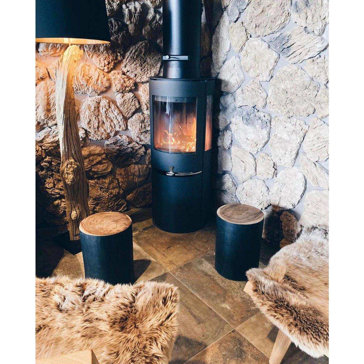 Der Tribe Hocker – Naturschwarz - HomeDesign Knaus
