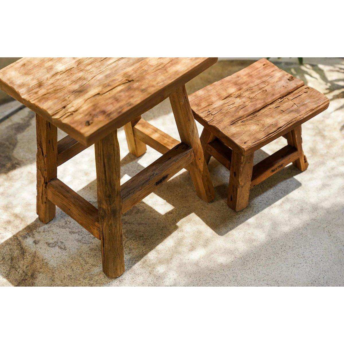 Der Yoke-Hocker – Natur – S - HomeDesign Knaus