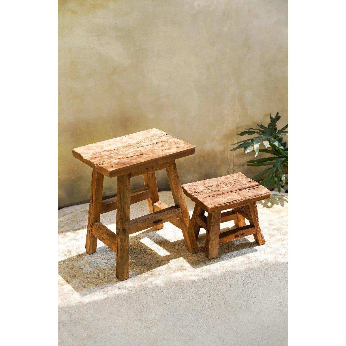 Der Yoke-Hocker – Natur – S - HomeDesign Knaus