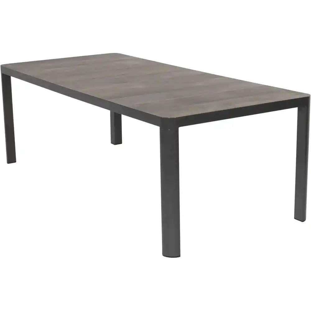 Designer Esstisch Gartentisch Tisch Castilla Negro 220x100x74 cm - HomeDesign Knaus