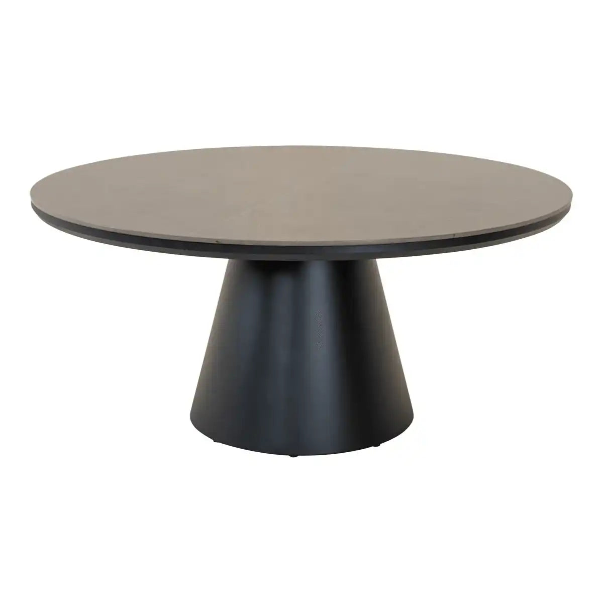 Designer Gartentisch Diningtisch "Daxx Negro rund - HomeDesign Knaus