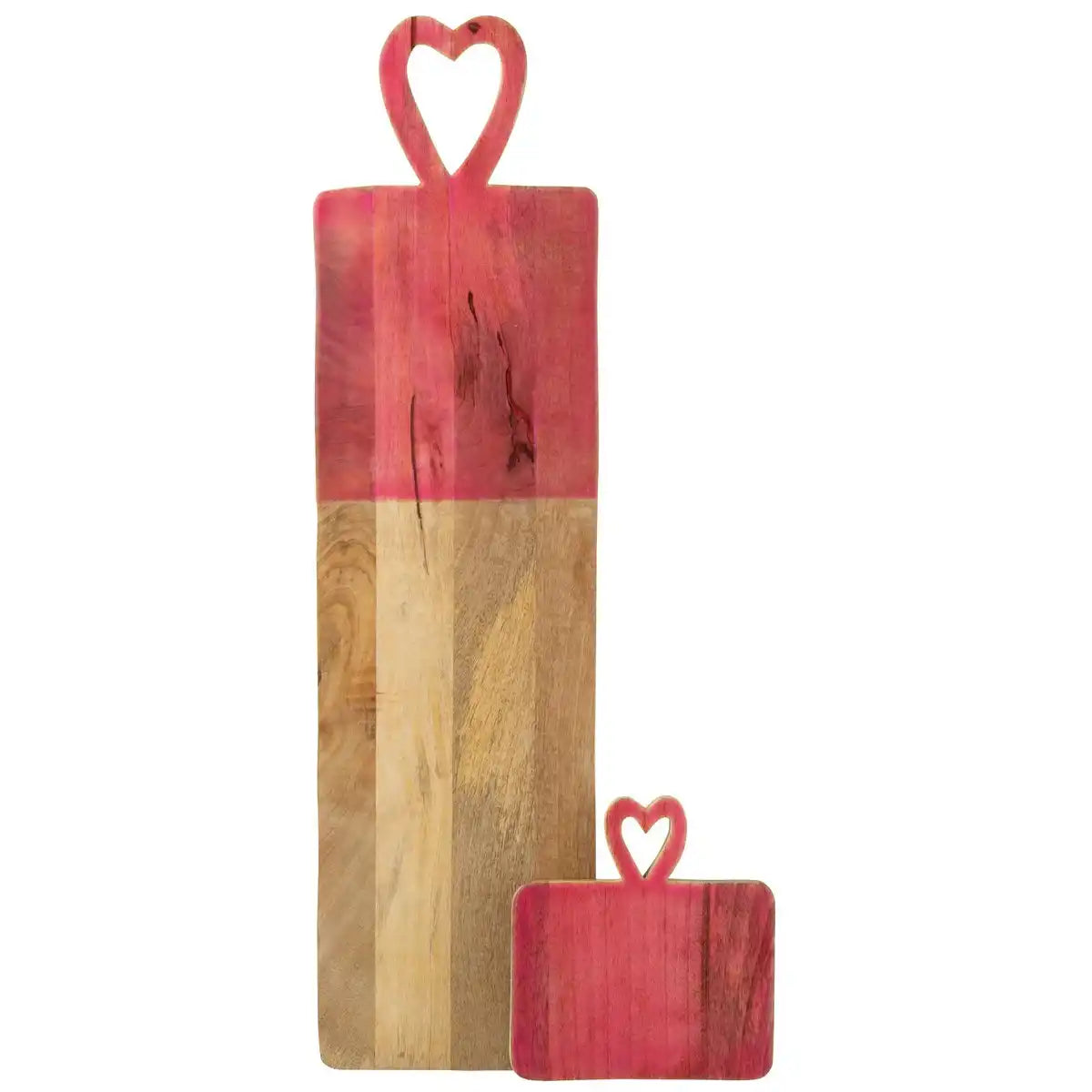 J-Line Tably Long Mango Wood rosa