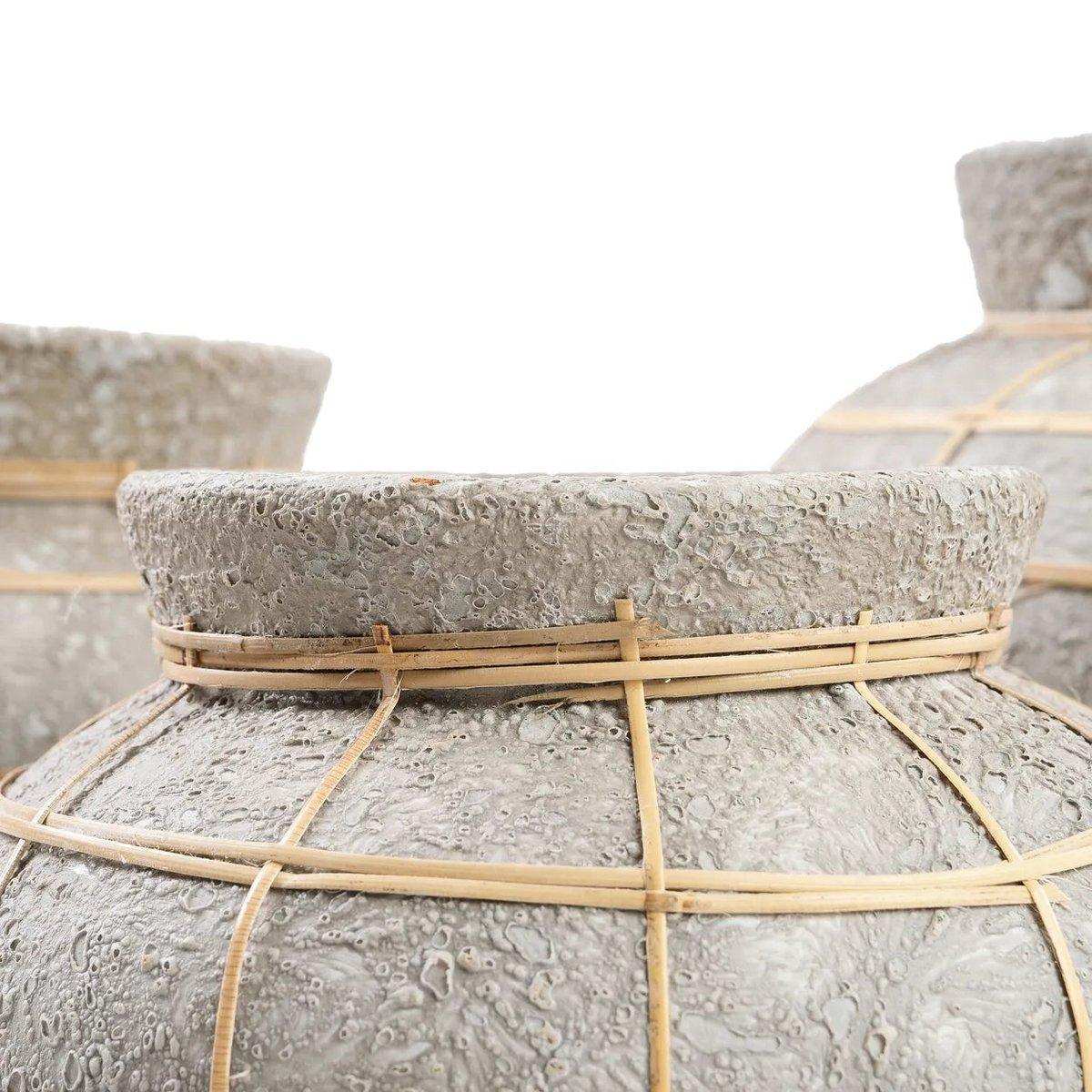 Die Bauchvase - Beton Natur - M - HomeDesign Knaus