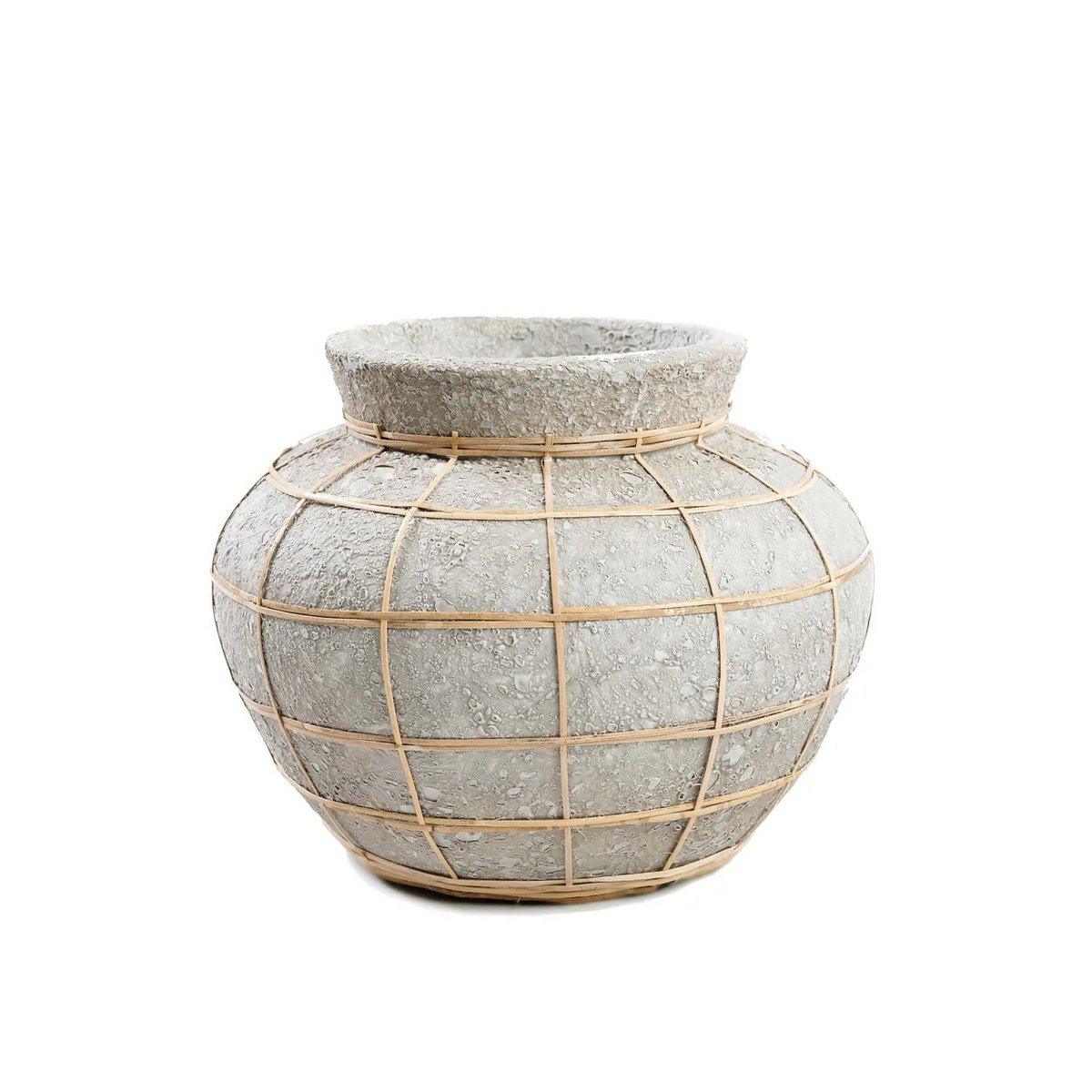 Die Bauchvase - Beton Natur - S - HomeDesign Knaus