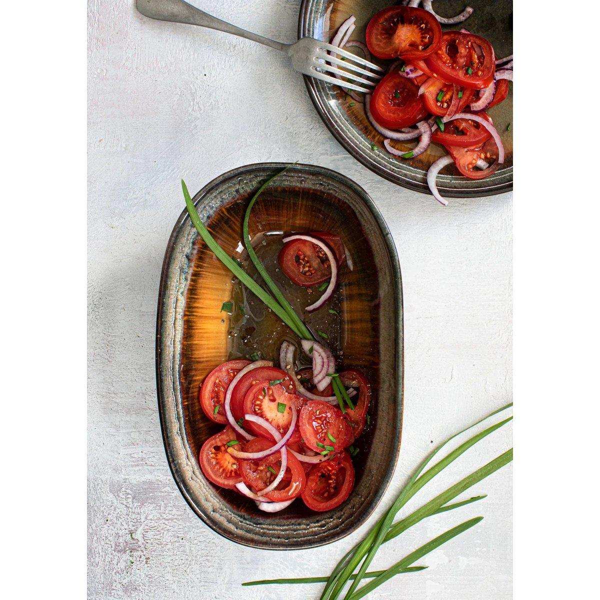 Die Comporta Oval Bowl - L - 4er Set - HomeDesign Knaus