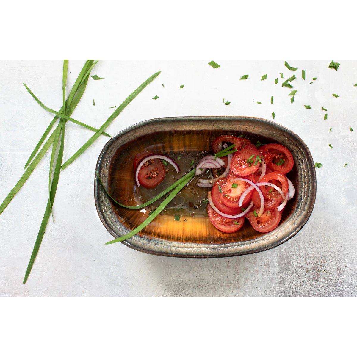 Die Comporta Oval Bowl - L - 4er Set - HomeDesign Knaus