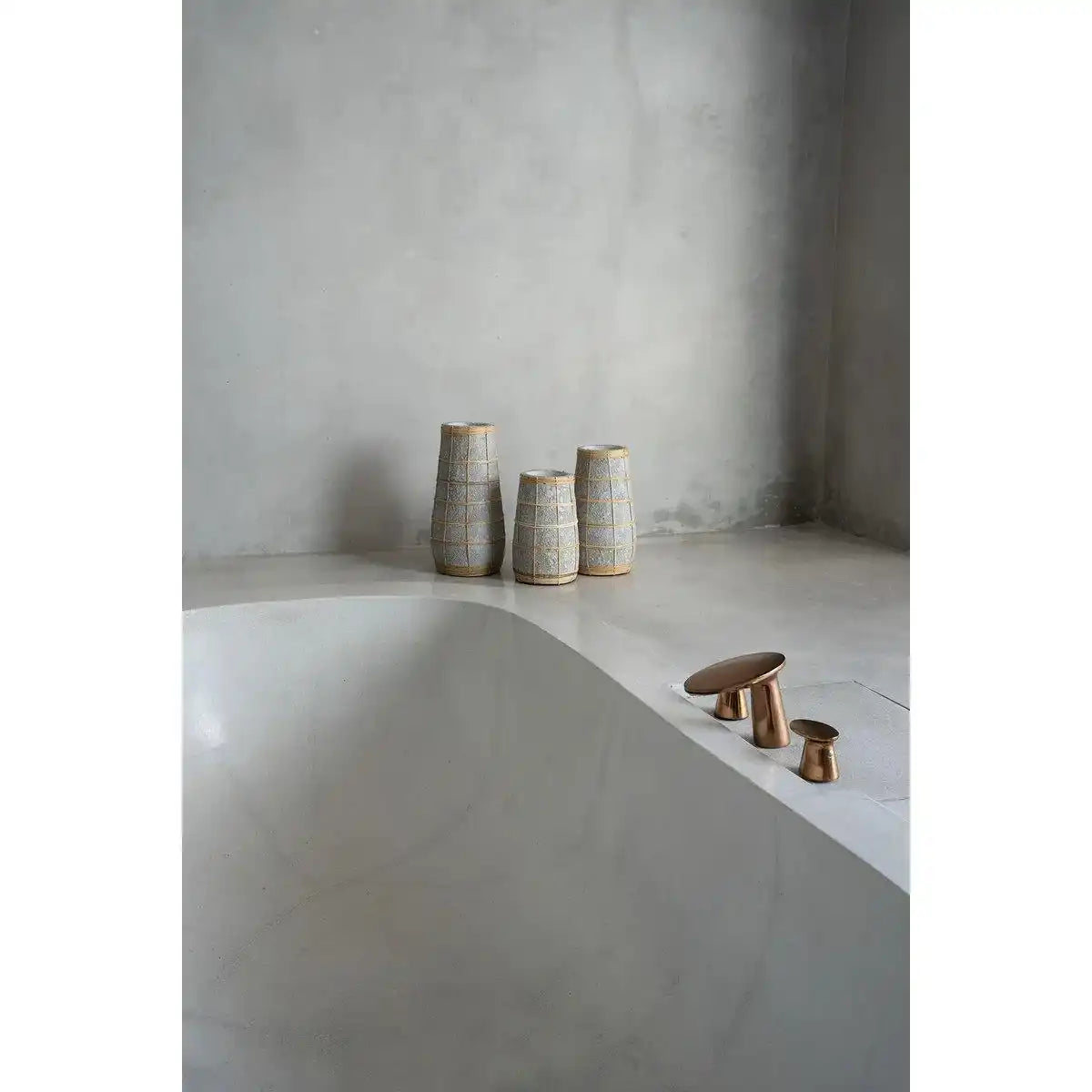 Die Cutie Vase - Beton Natur - L - HomeDesign Knaus
