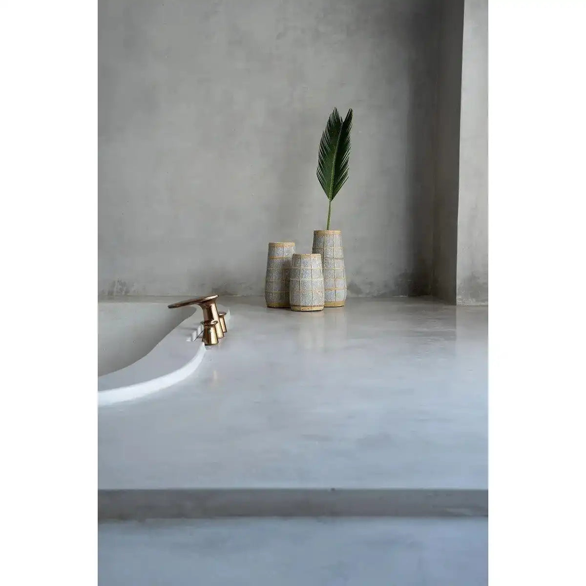 Die Cutie Vase - Beton Natur - M - HomeDesign Knaus