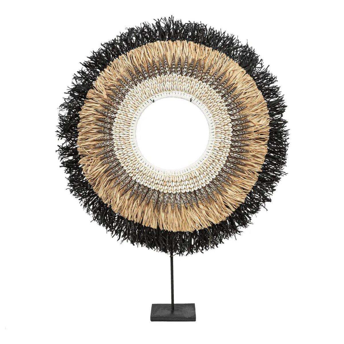 Die Mojo Raffia am Stand - Natural Black - L. - HomeDesign Knaus
