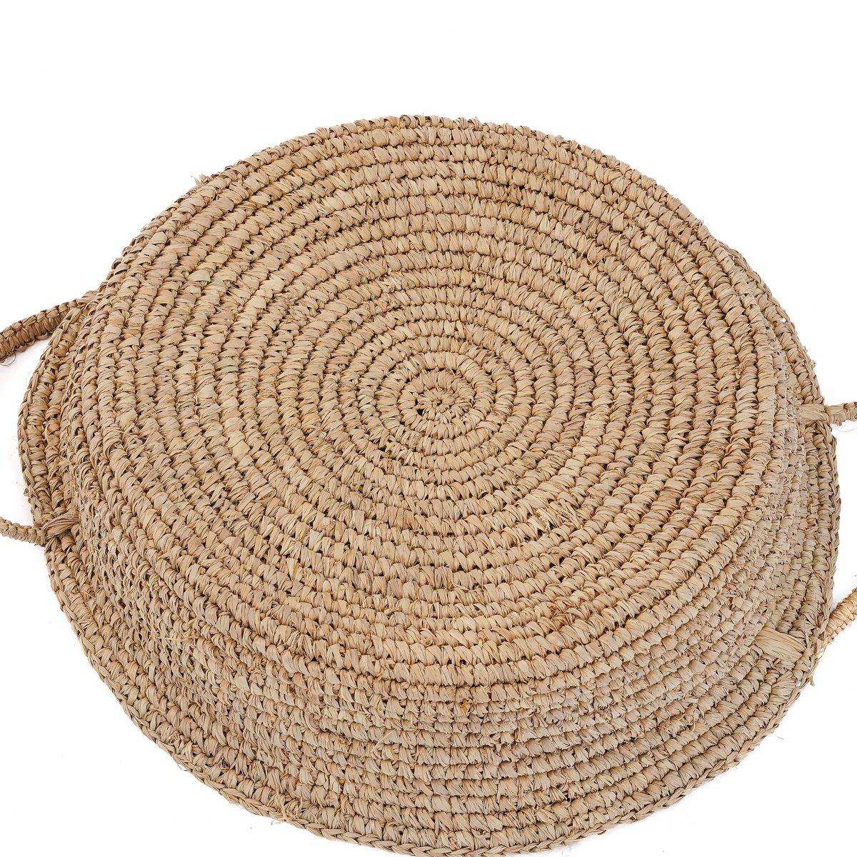 Die Raffia-Korbtabletts – Natur – L - HomeDesign Knaus