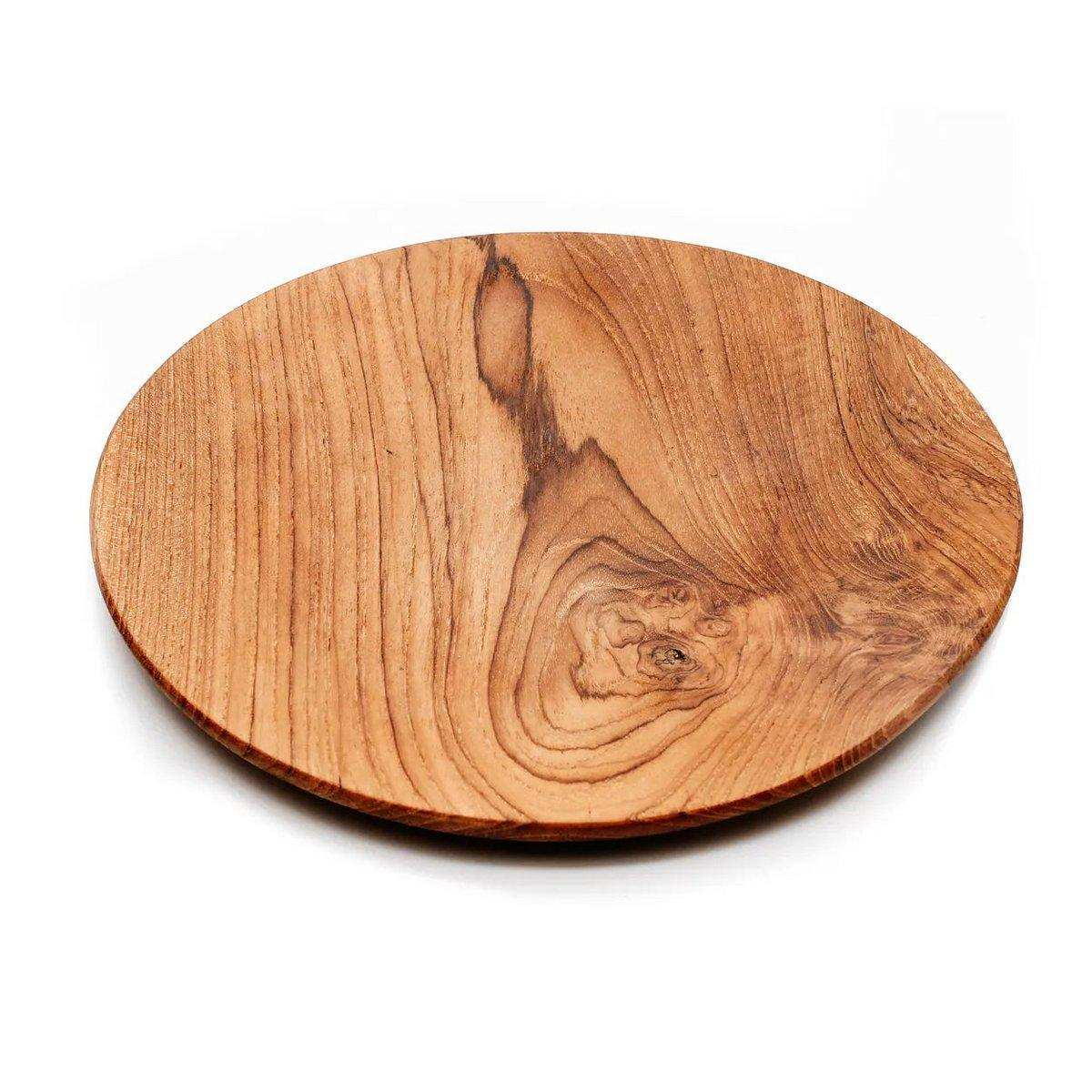 Die runde Platte aus Teakholz - XL - HomeDesign Knaus