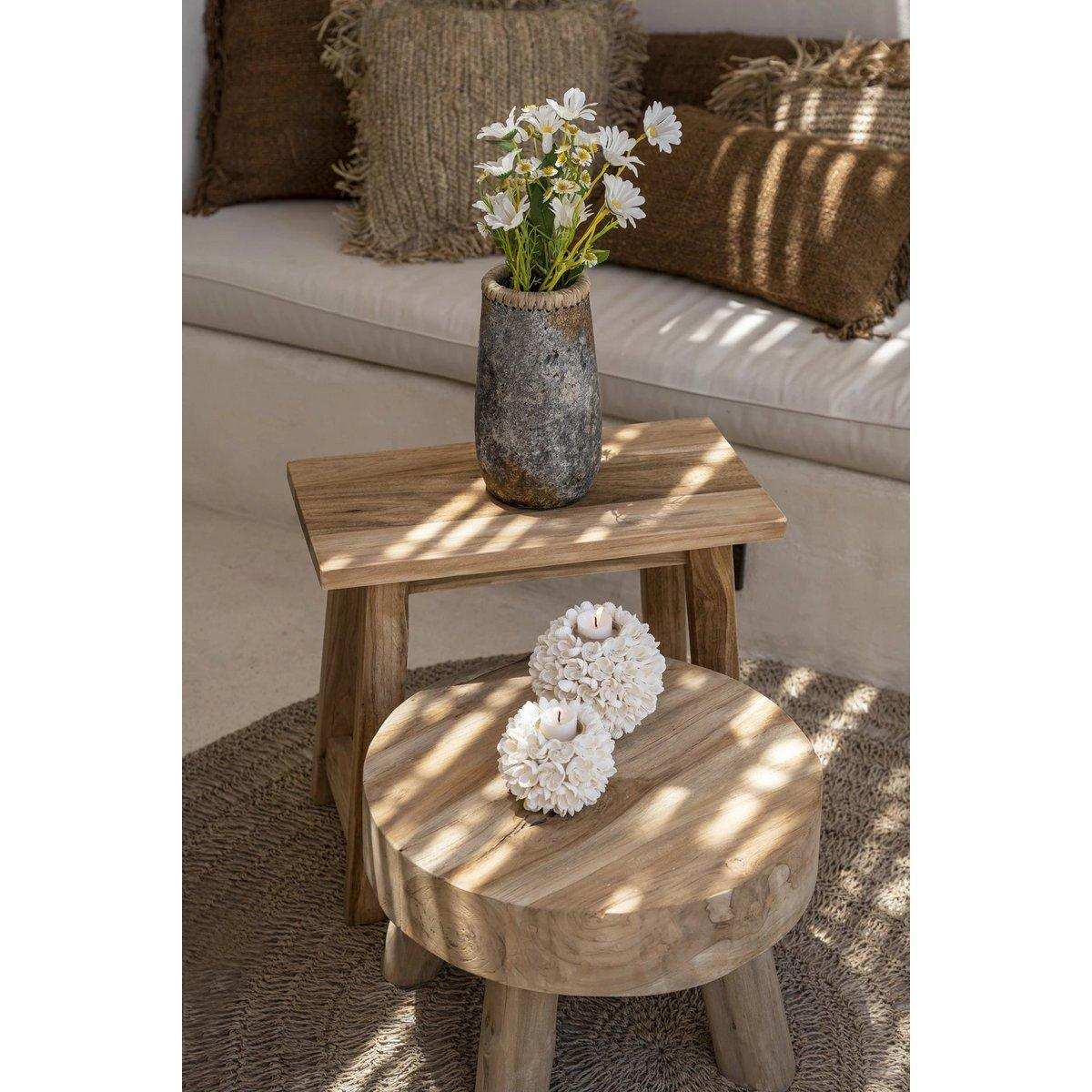 Die Sneaky Vase - Antikgrau - M - HomeDesign Knaus