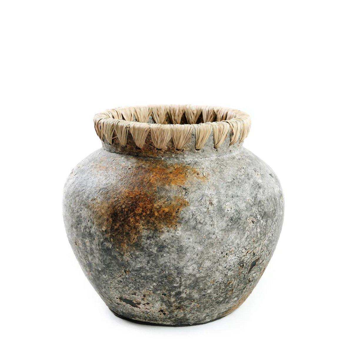 Die Styly Vase - Antikgrau - S - HomeDesign Knaus