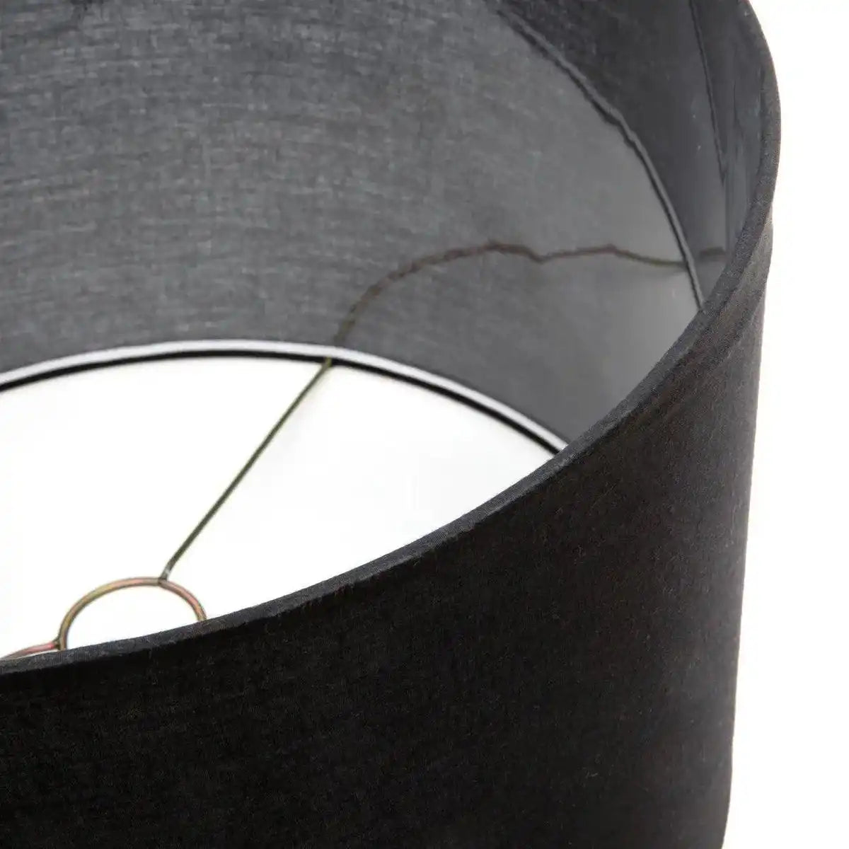 Die Teakholz-Tischlampe - Naturschwarz - HomeDesign Knaus