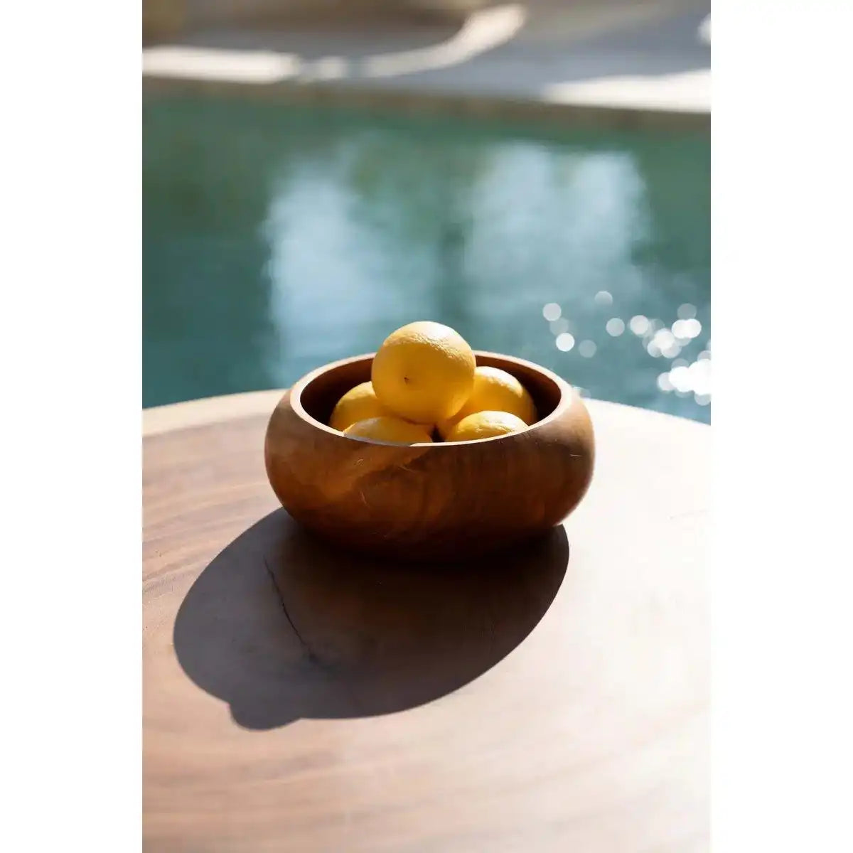 Die Teakwurzel-Obstschale - HomeDesign Knaus