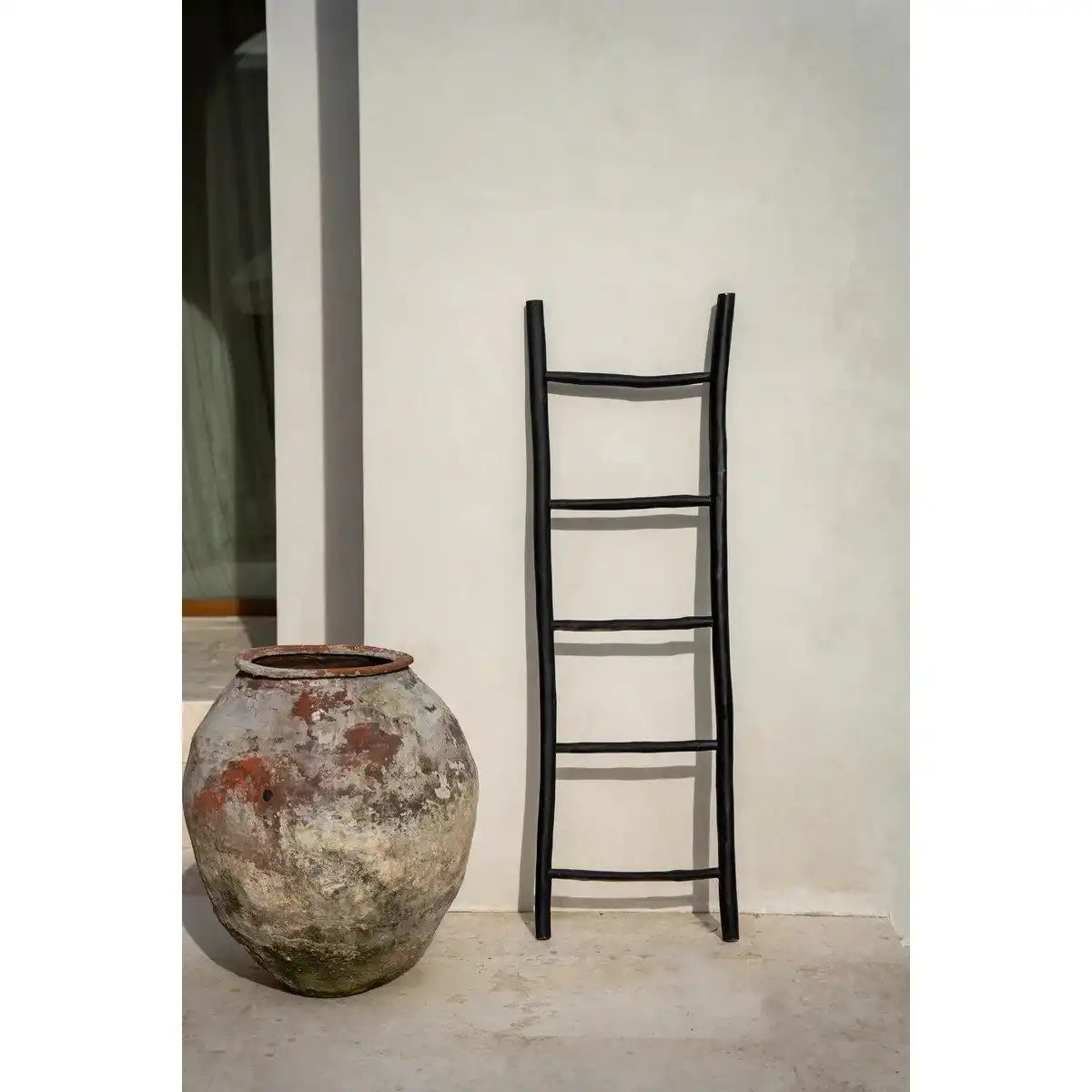 Die Tulum-Leiter - Schwarz - 165 - HomeDesign Knaus