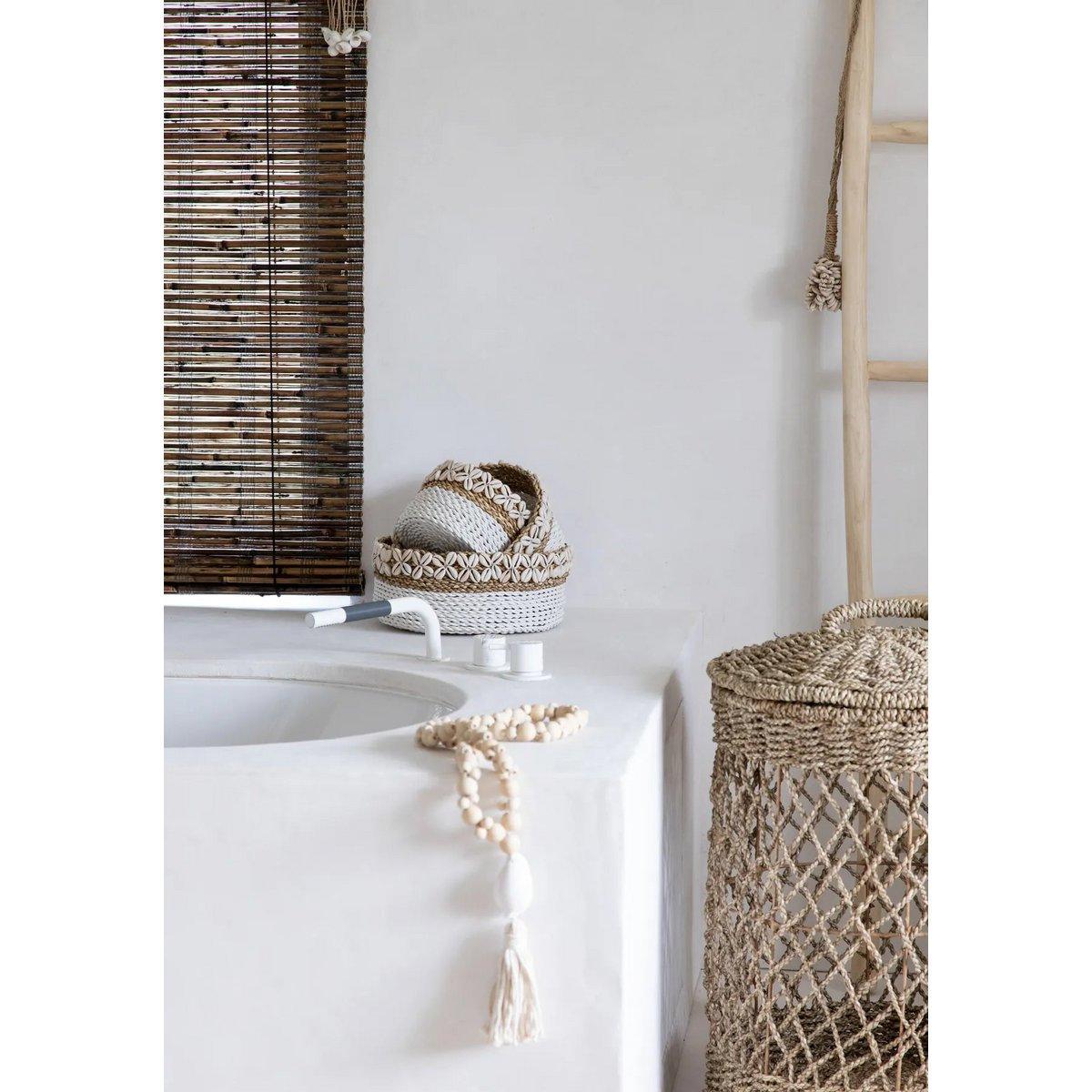 Die weißen Sonntagskörbe – Weiß Natur – 3er-Set - HomeDesign Knaus