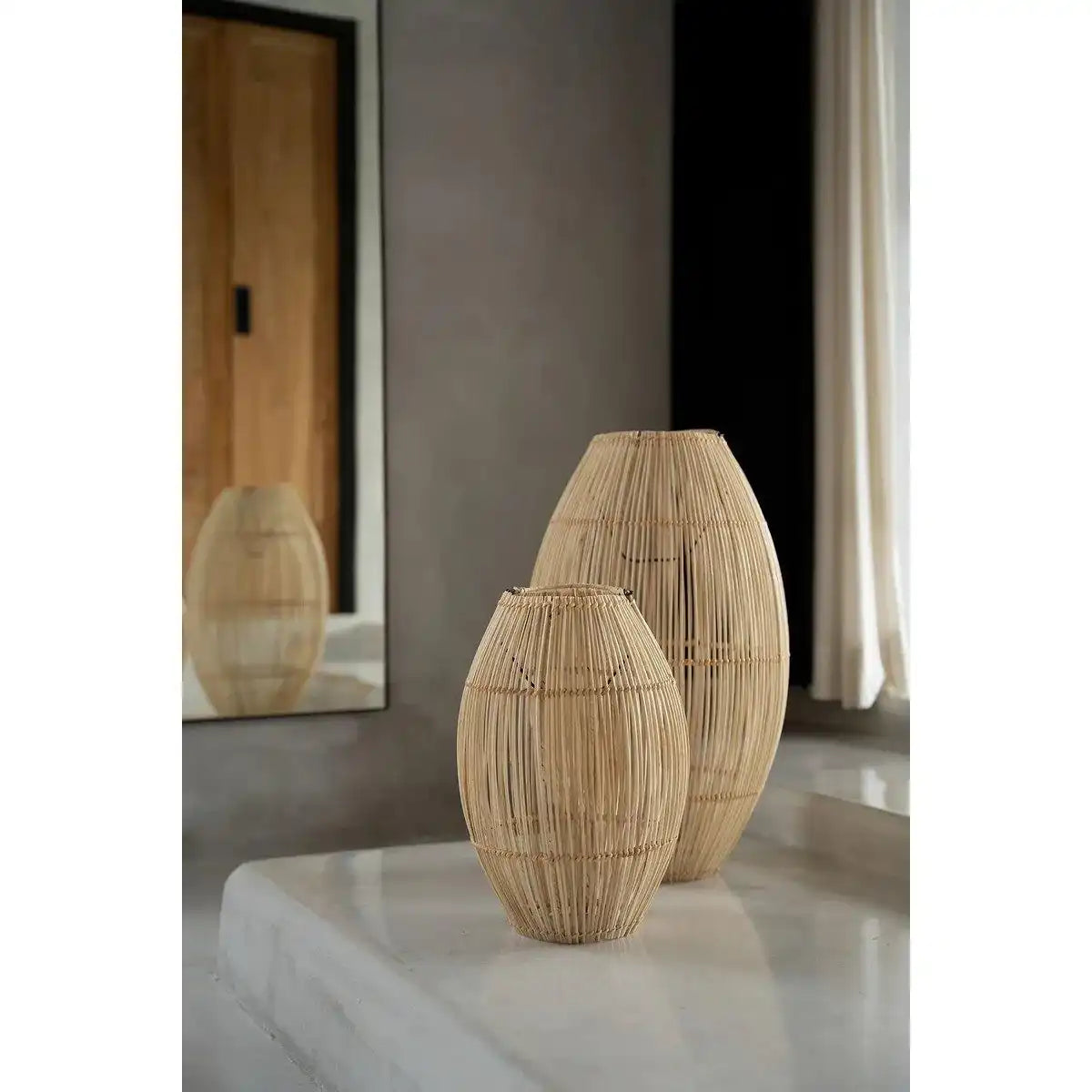 Die Zuri Pendelleuchte - Natur - L - HomeDesign Knaus