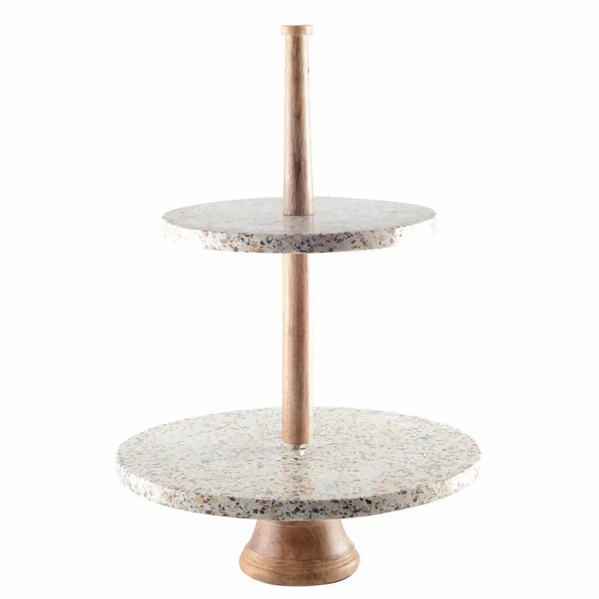 Diener mit zwei H60 -cm -Marmorböden - HomeDesign Knaus