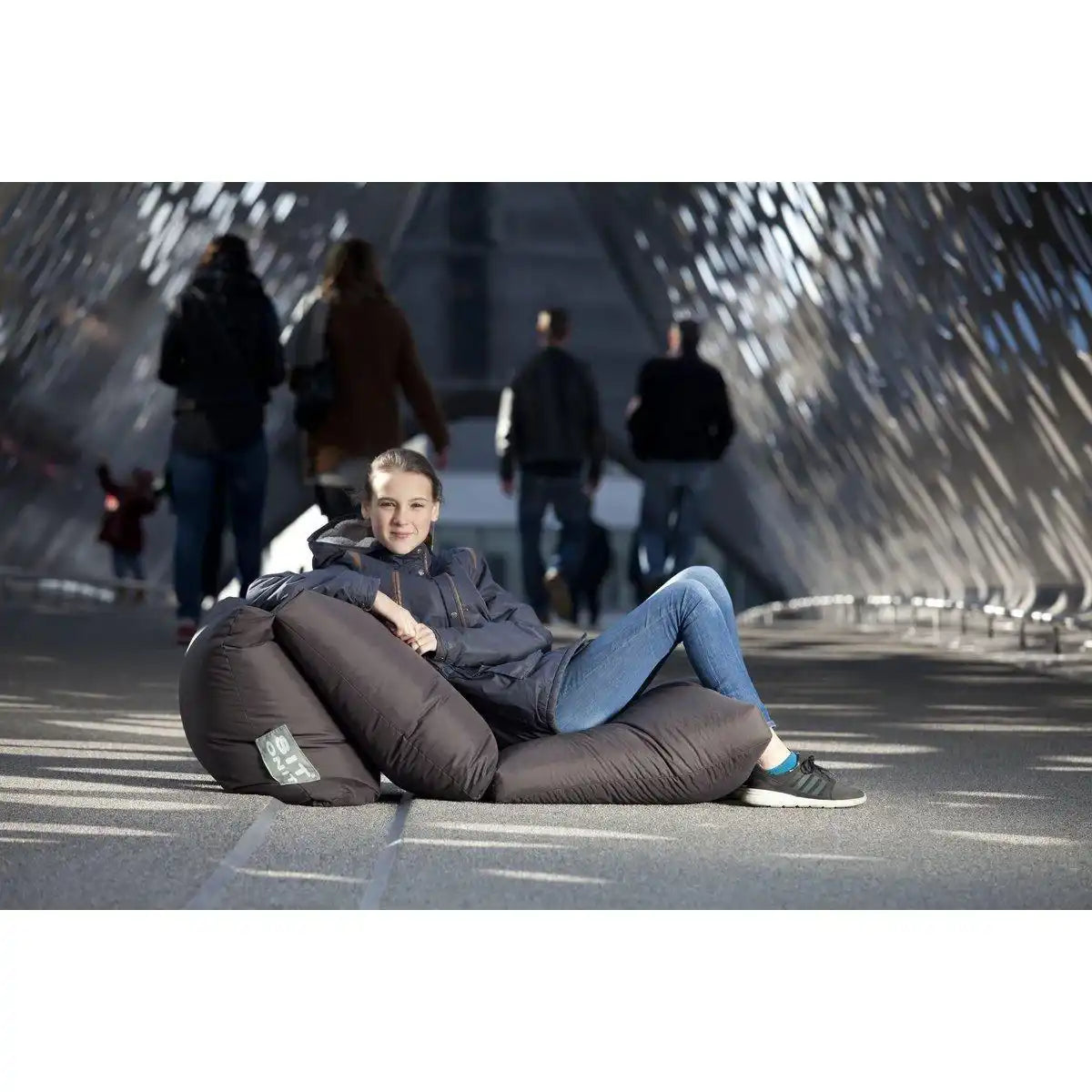 DOUBLE FUN - gris foncé - HomeDesign Knaus