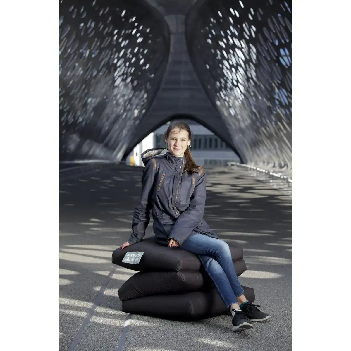 DOUBLE FUN - gris foncé - HomeDesign Knaus