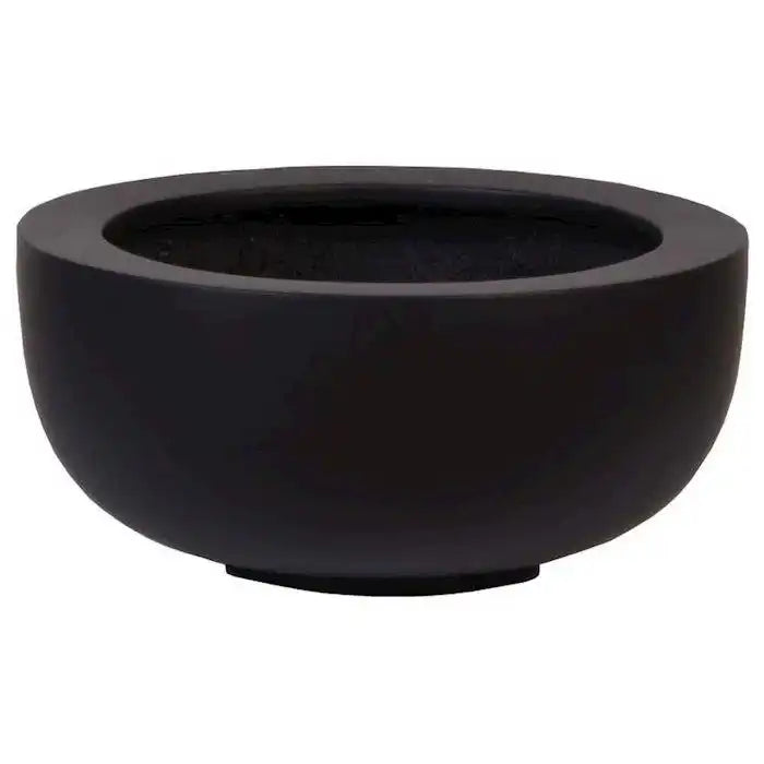 Ducos S schwarz Ø33 x H15 cm - 2 Stück - HomeDesign Knaus