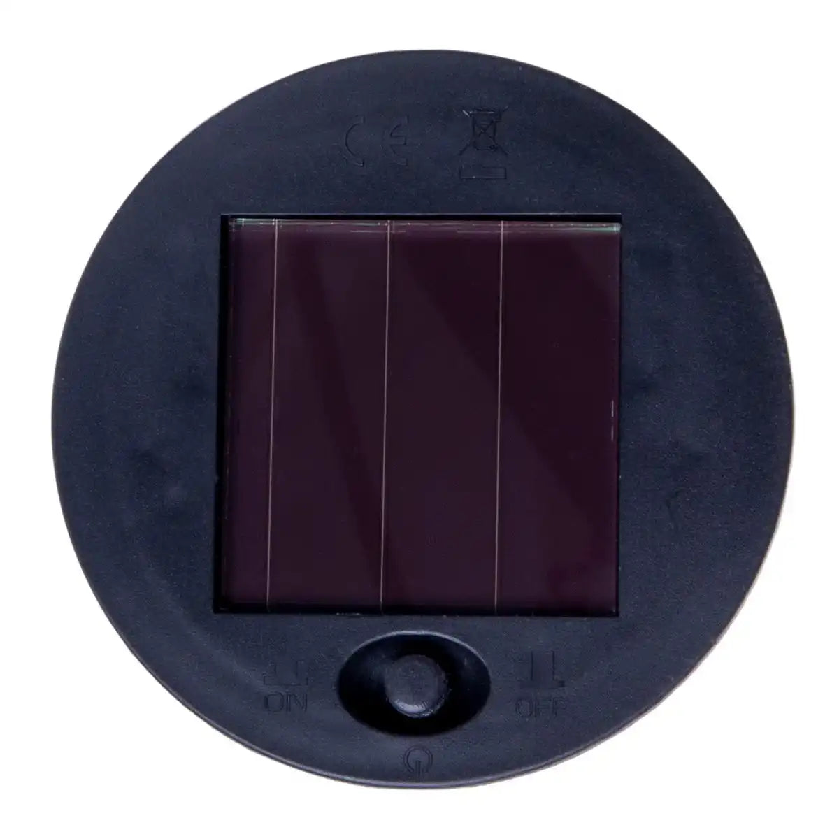 LED Solarleuchte "Korbinian" für Garten und Terrasse, Dekolampe aus Metall und Kunststoffschnurbespannung in natur, LEDs fest verbaut, Solar Lampe für Außen 30 x 18 cm