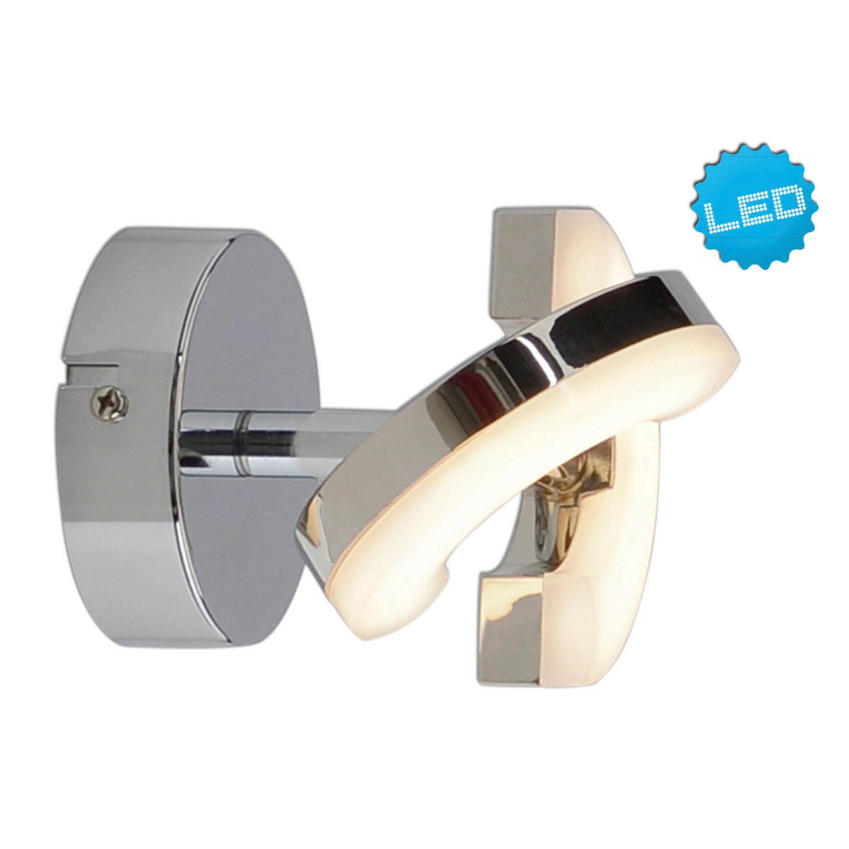 1er LED- Wand-und Deckenspot "AFFI"