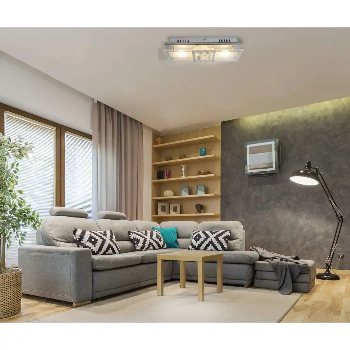 LED Deckenleuchte "CHUR" l:30cm