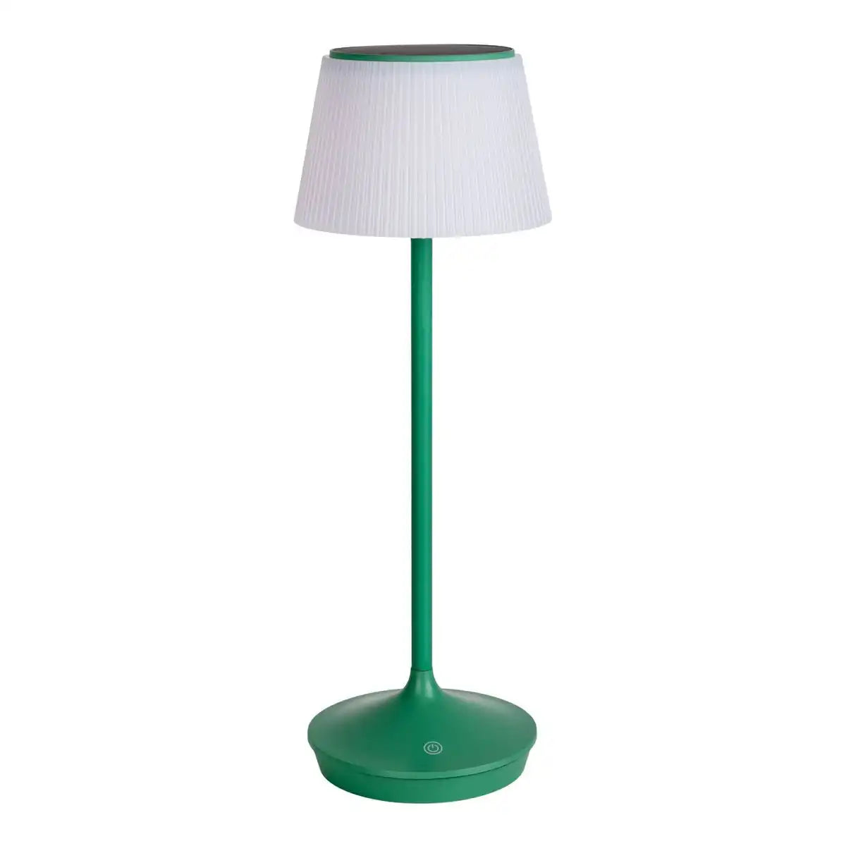 LED Leuchte "EMMI" für Außen und Innen, Tischlampe aus Metall und Kunststoff, mit fest verbauten LEDs, LED Tischlampe für Balkon, Terrasse, Garten, Wohnzimmer, Wintergarten, ca. 38 cm hoch