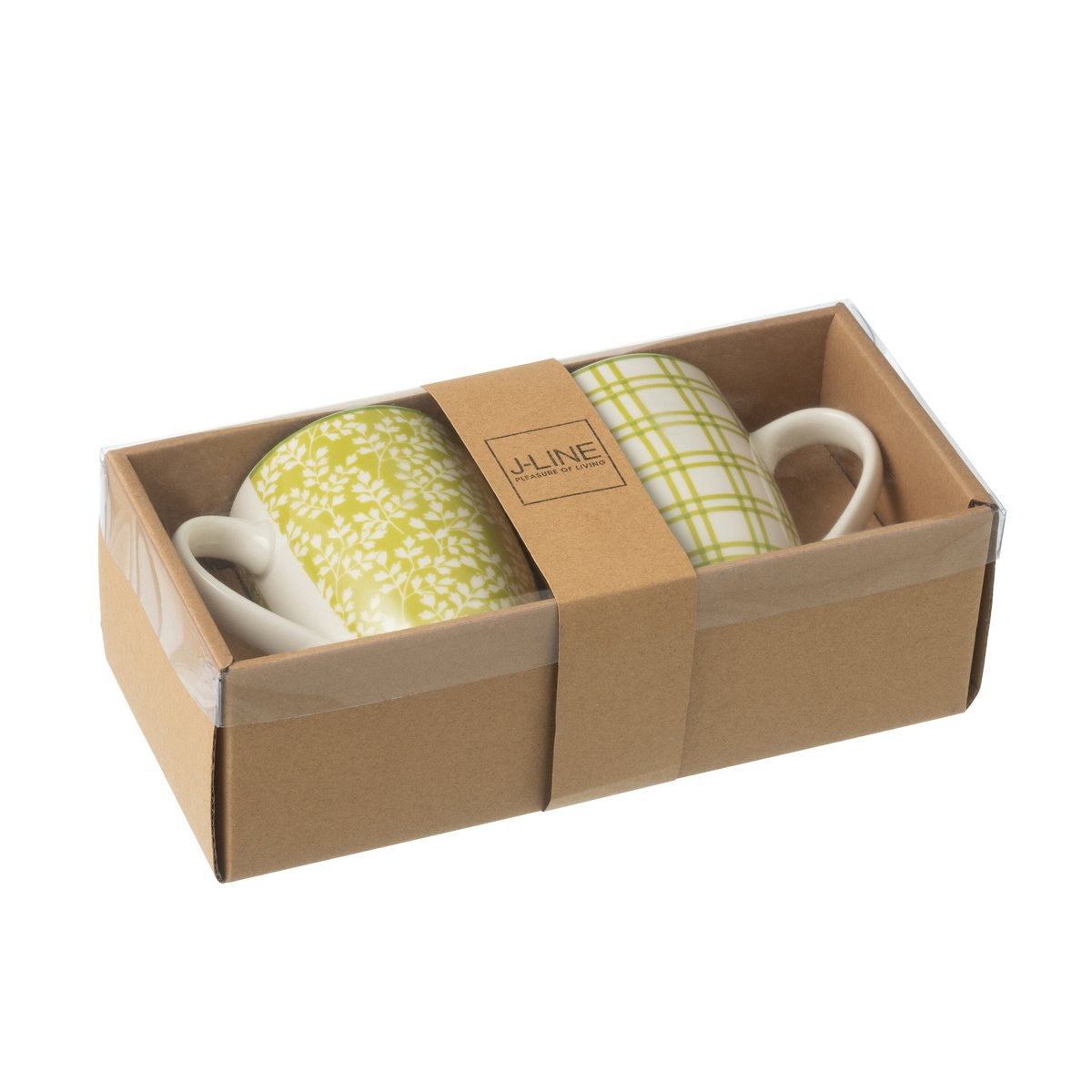 Becher - Keramik - Grün - 2er-Box