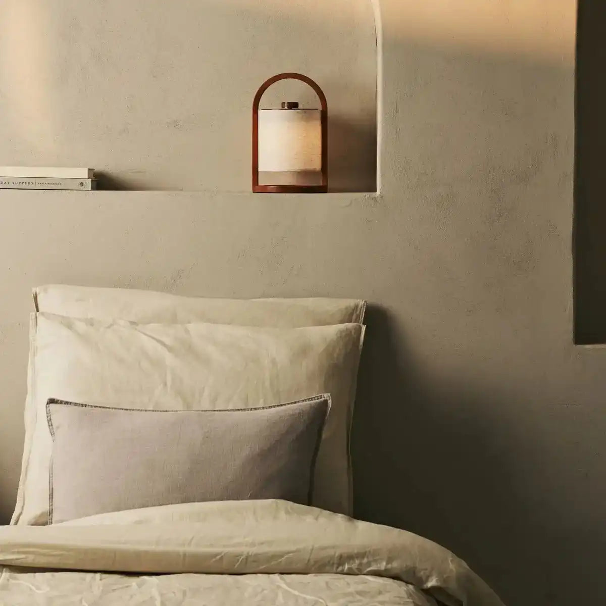 Flusskastanie Holz wiederaufladbare Lampe - dimmbares und schnurloses Licht