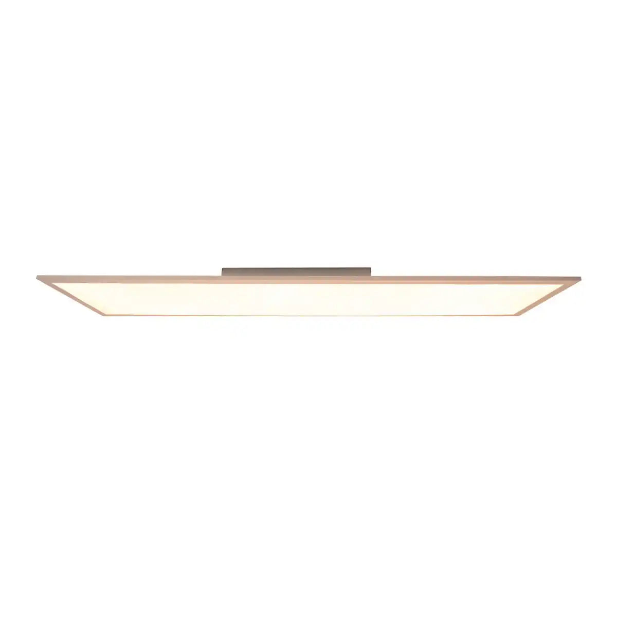 LED Panel-Deckenleuchte "NICO", funktionelle Deckenleuchte aus Metall und Kunststoff in weiß, mit festverbauten LED und vielen Funktionen, ideal für Büro, Praxis oder Werkstatt, ca. 119,5 cm lang