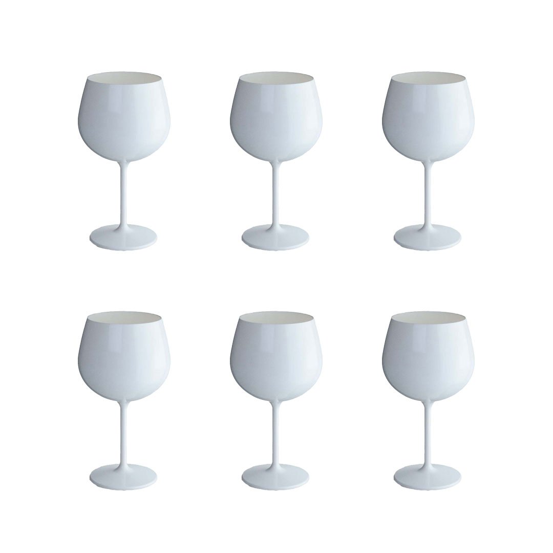 Weißweingläser in 460 ml Acryl - viele 6