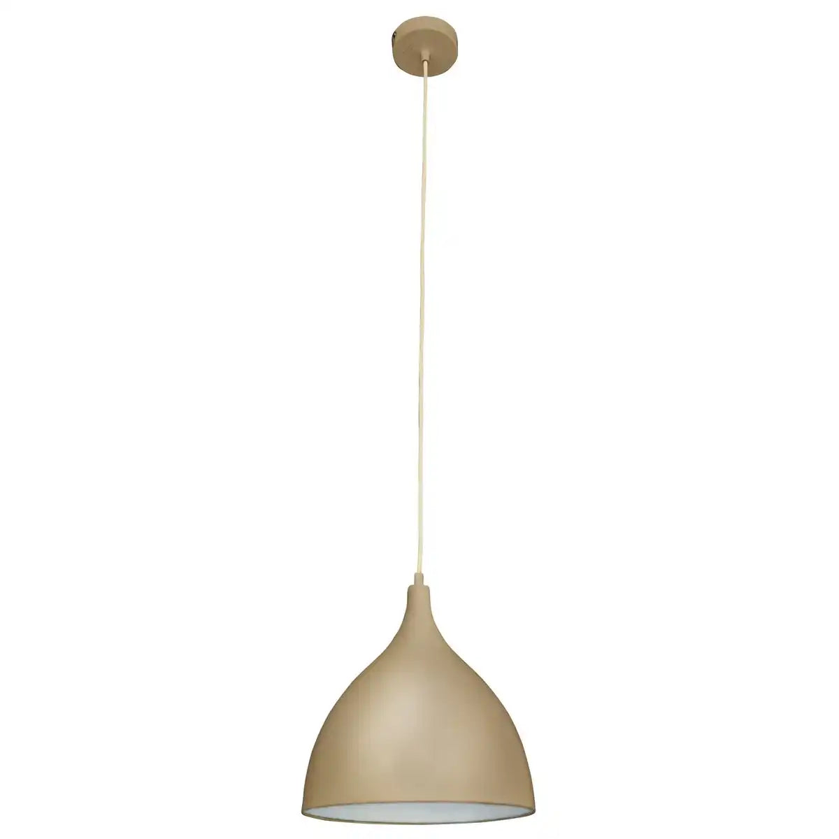 Pendelleuchte "PINHEAD" Ø 28cm, aus Metall in Braun, E27