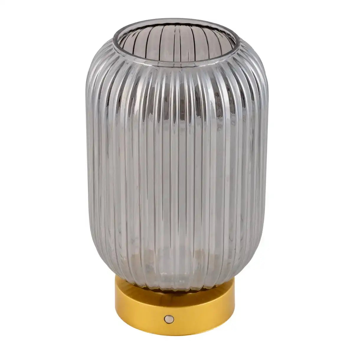 Akkutischleuchte "LUISE" Gold, Klassik, Gold, mit integrierter LED, warmweiß