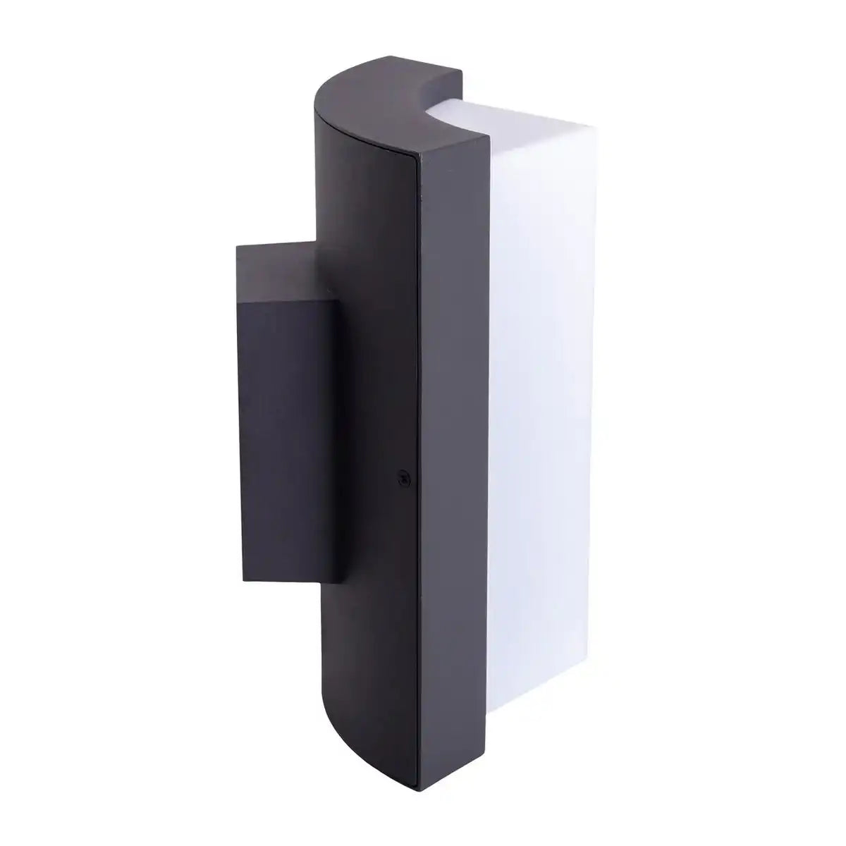 LED Außen Wandleuchte "RICO" 14,8 cm hoch , aus Metall und Kunststoff in Anthrazit, mit integrierter LED
