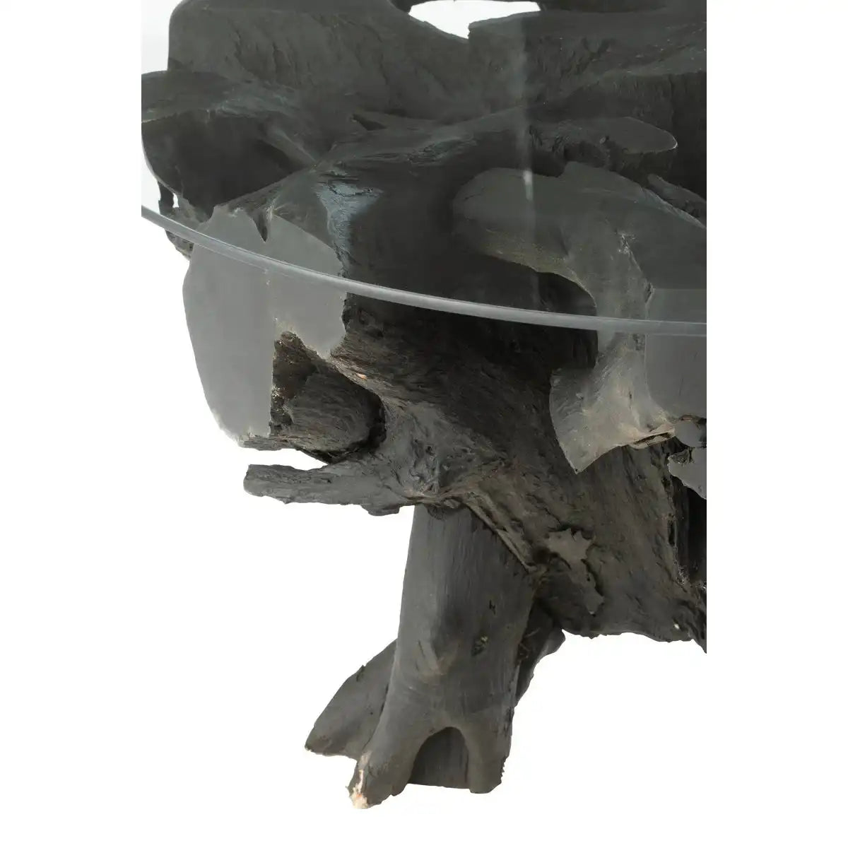 J-Line Tisch Roots – Holz – Schwarz