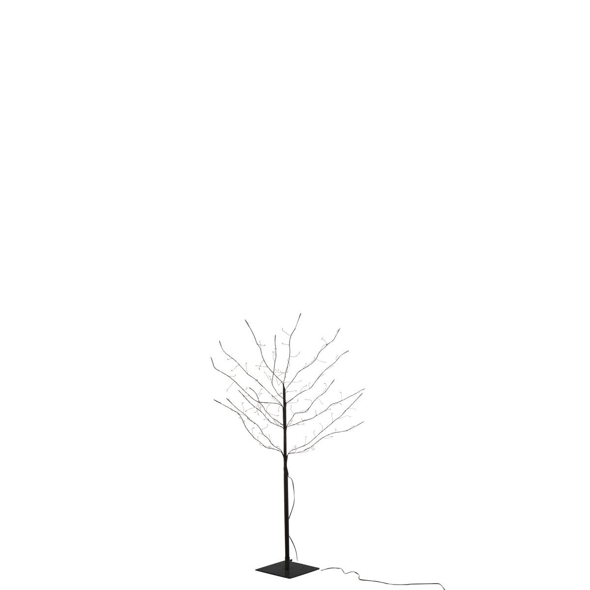 J-Line Dekoration Tree Bare - Schwarz - Metall - LED