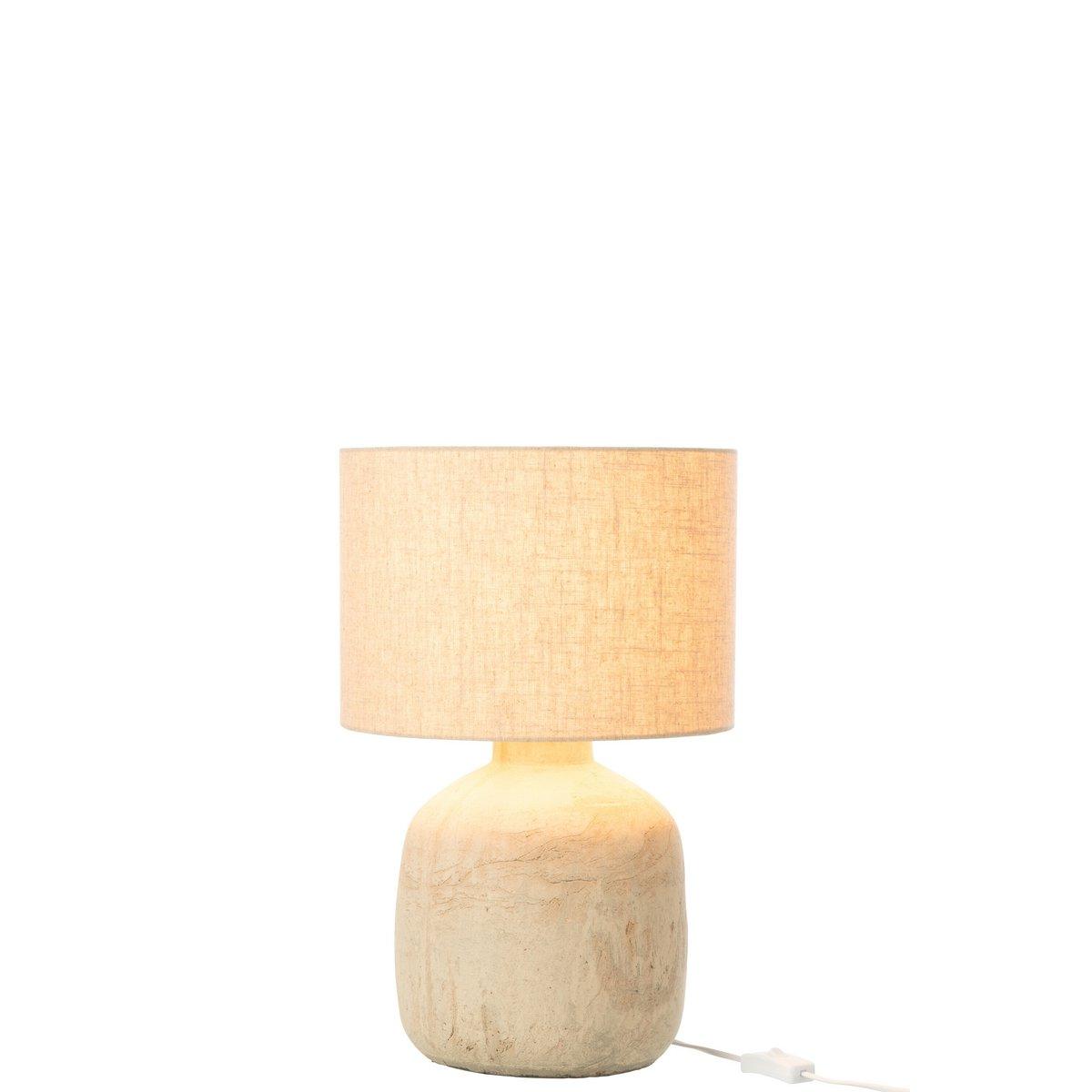 J-Line Lamp Mia Terrakotta klein