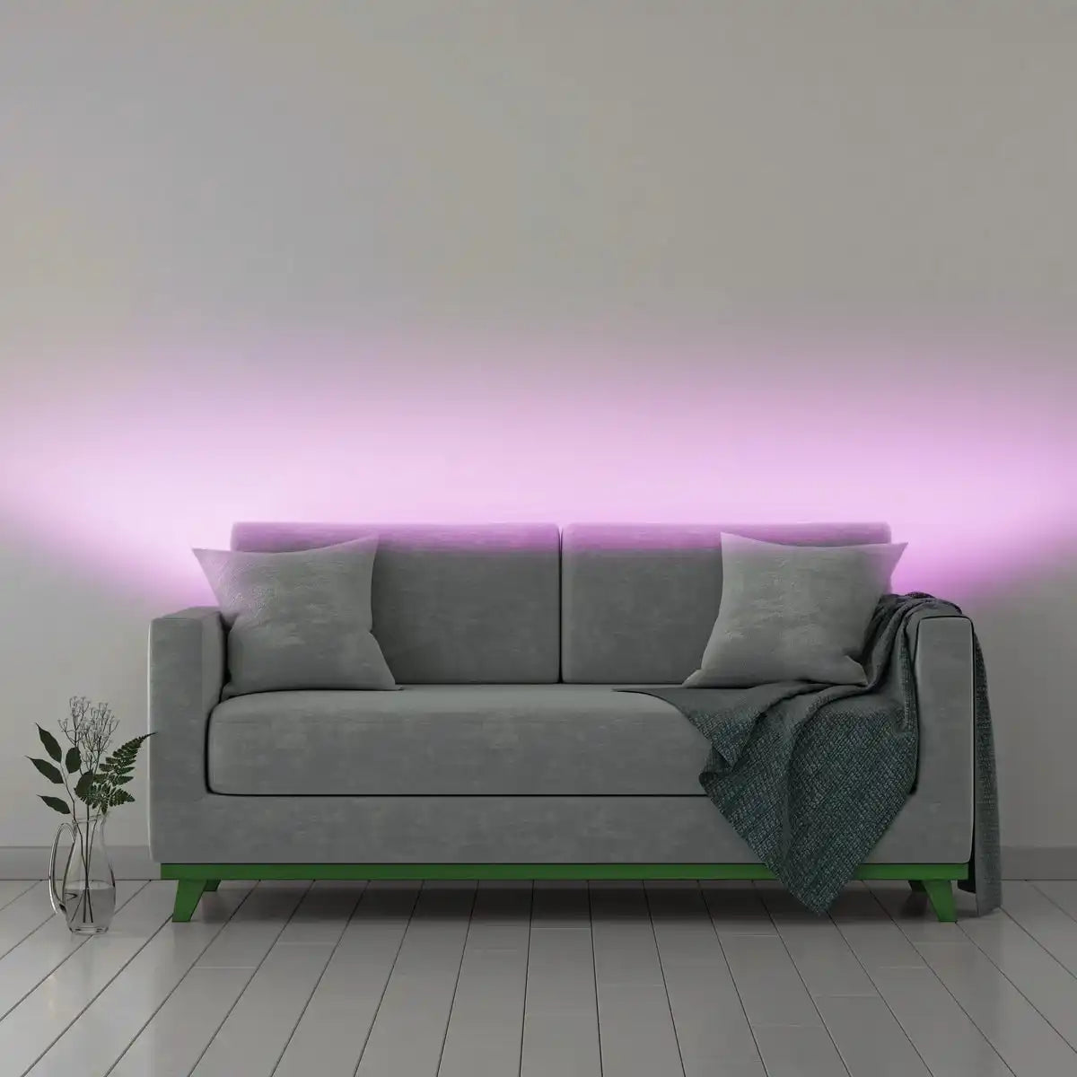 Tuya LED-RGB Stripe mit Bluetooth, Funktion, Stripes, Kunststoff, bunt, integrierte LED,