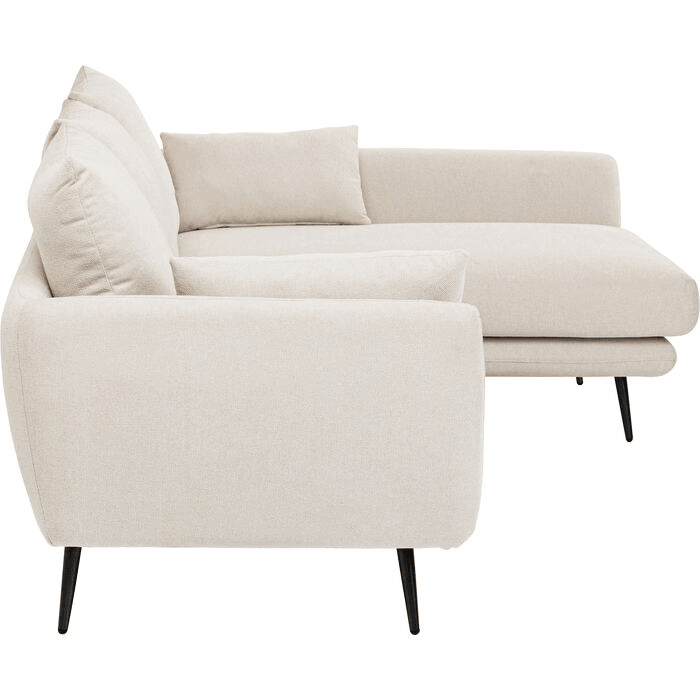 Ecksofa Amalfi Rechts Polyester Sofa 275cm - HomeDesign Knaus