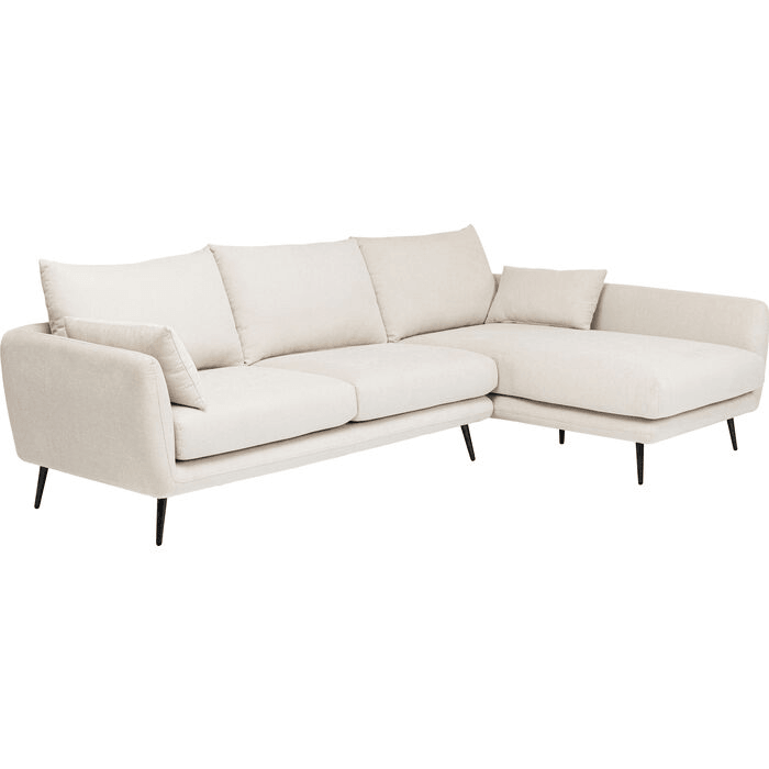 Ecksofa Amalfi Rechts Polyester Sofa 275cm - HomeDesign Knaus