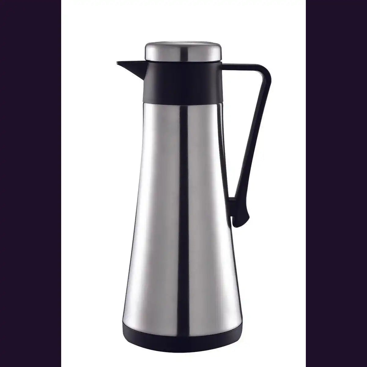 EDELSTAHL UND SCHWARZER ISOTHERMISCHER KAFFEEHERSTELLER 1L - HomeDesign Knaus