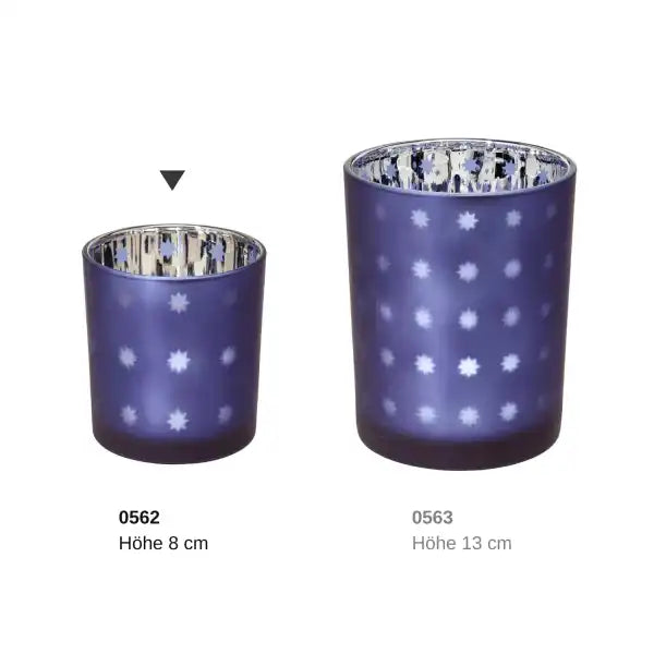 EDZARD Teelicht Domo H 8cm - HomeDesign Knaus