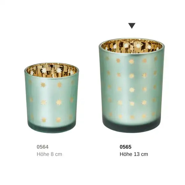 EDZARD Teelicht Duco H 12,5cm - HomeDesign Knaus