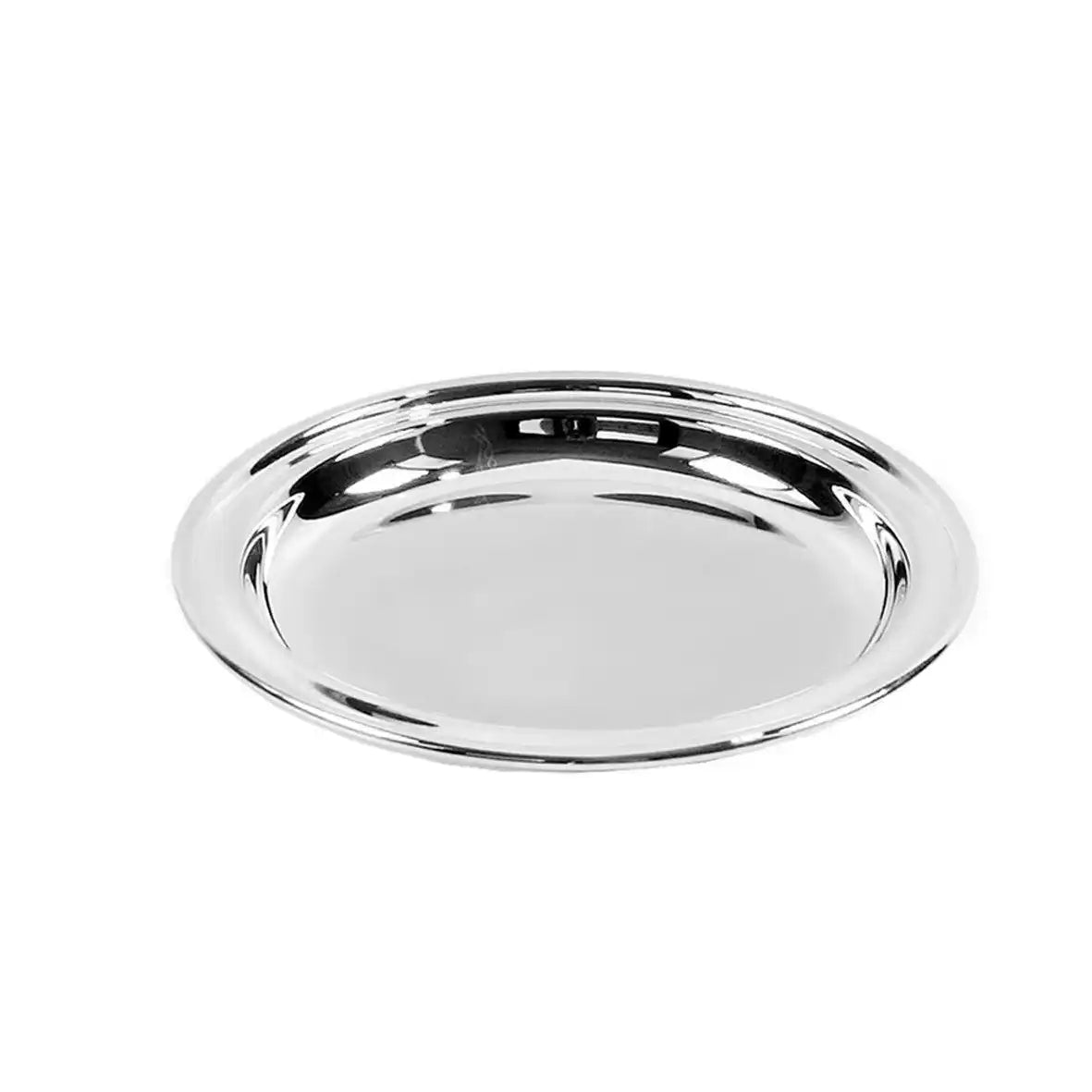 EDZARD Untersetzer Flaschenuntersetzer Astoria, edel versilbert, Durchmesser 14 cm - HomeDesign Knaus