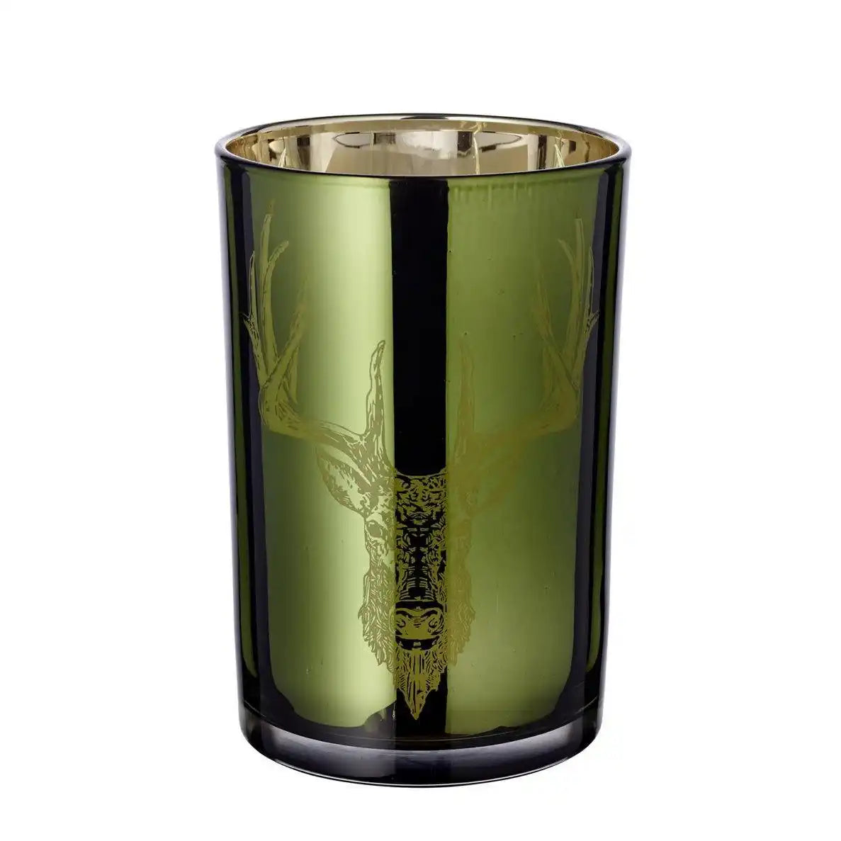 EDZARD Windlicht Alex grün H 18 cm - HomeDesign Knaus