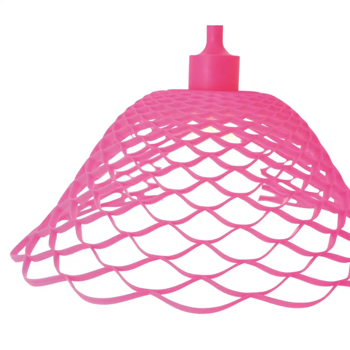 Silikon-Pendelleuchte "Cera" in pink