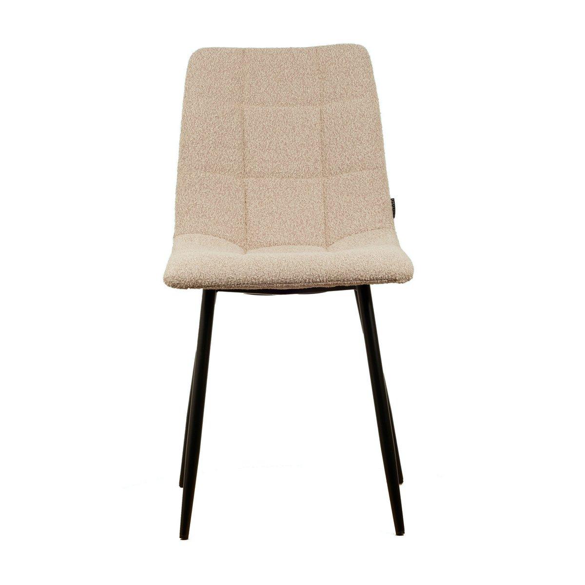 Elise Esszimmerstuhl Beige Boucle Küchenstuhl - HomeDesign Knaus